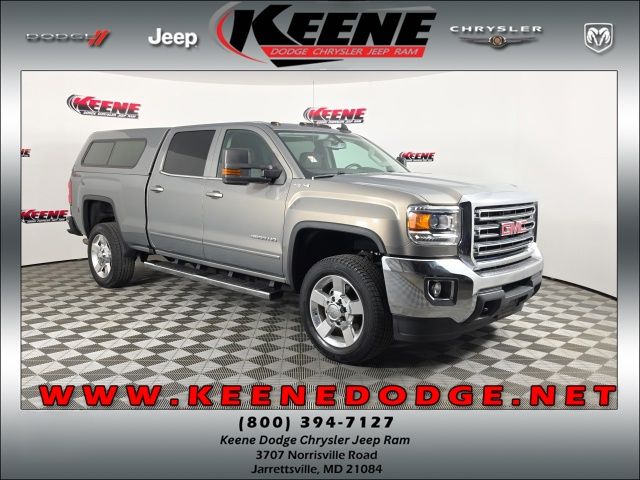 Pepperdust Metallic 2017 GMC Sierra 2500HD Pickup Truck Four-Wheel Drive 6-Speed Automatic Overdrive
