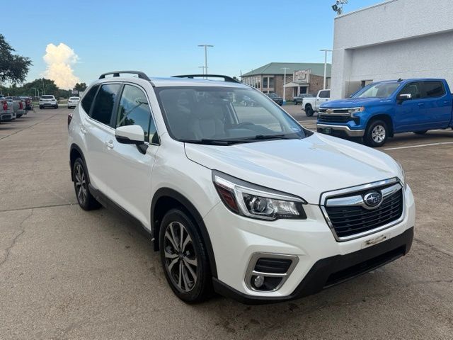 2020 Subaru Forester Limited White at South Houston Nissan