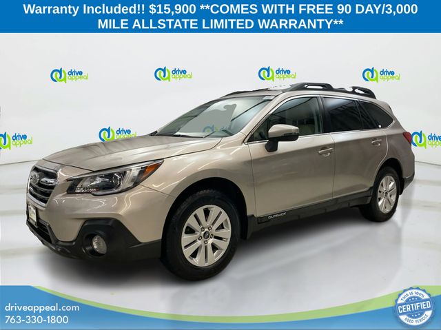Gray (Tungsten Metallic) 2019 Subaru Outback 2.5i Premium AWD Wagon All-Wheel Drive Continuously Variable Transmission