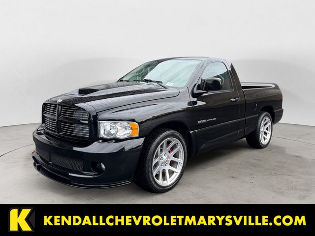 Black Clearcoat 2004 Dodge RAM 1500 Pickup Truck Rear-Wheel Drive 6-Speed Manual