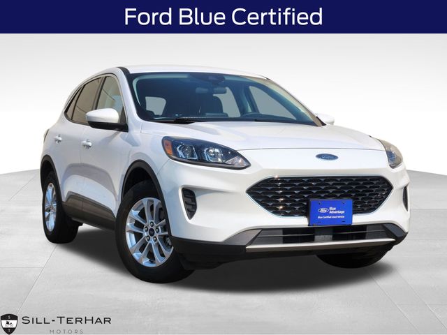 Oxford White 2021 Ford Escape Hybrid SUV / Crossover All-Wheel Drive Continuously Variable Transmission