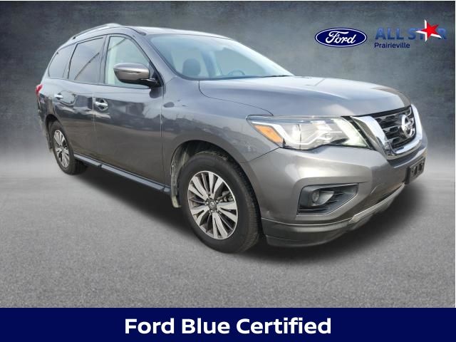 Gray (Gun Metallic) 2017 Nissan Pathfinder SUV / Crossover Front-Wheel Drive Continuously Variable Transmission