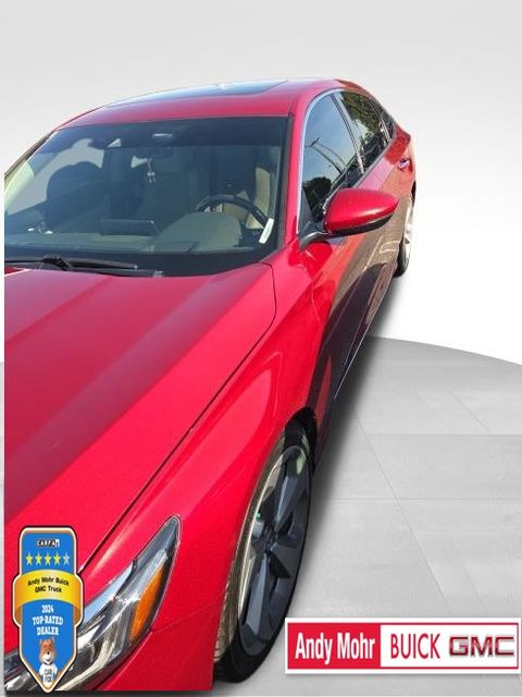 Radiant Red Metallic 2018 Honda Accord Sedan Front-Wheel Drive Continuously Variable Transmission