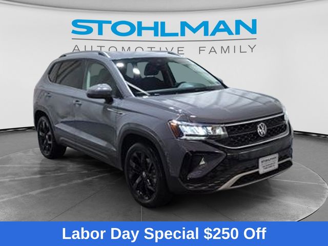 Pure Gray 2022 Volkswagen Taos SUV / Crossover All-Wheel Drive 7-Speed Dual Clutch