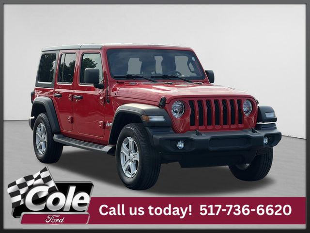 Firecracker Red Clearcoat 2019 Jeep Wrangler SUV / Crossover Four-Wheel Drive 8-Speed Automatic