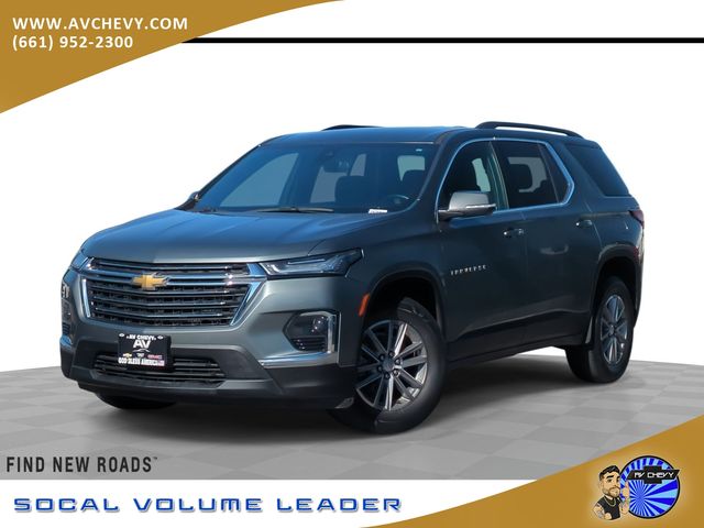 Silver Sage Metallic 2023 Chevrolet Traverse SUV / Crossover Front-Wheel Drive 9-Speed Automatic