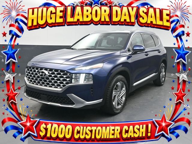 Stormy Blue 2022 Hyundai Santa Fe SUV / Crossover Front-Wheel Drive 8-Speed Automatic