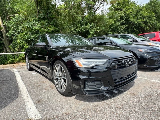 Brilliant Black 2022 Audi A6 Sedan All-Wheel Drive 7-Speed Automatic