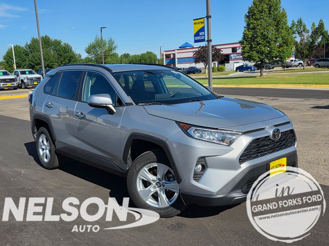 Silver Sky Metallic 2019 Toyota RAV4 SUV / Crossover All-Wheel Drive 8-Speed Automatic