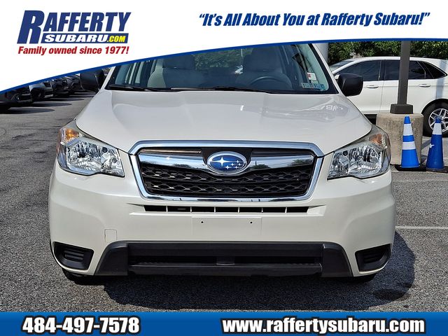 2015 Subaru Forester 2.5i White at Subaru and VW of Moon Township