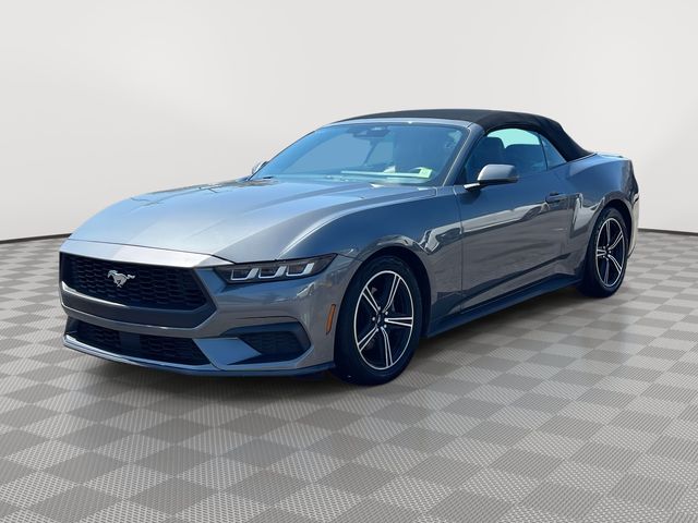 Gray Metallic 2024 Ford Mustang EcoBoost Premium Convertible RWD Convertible Rear-Wheel Drive Automatic