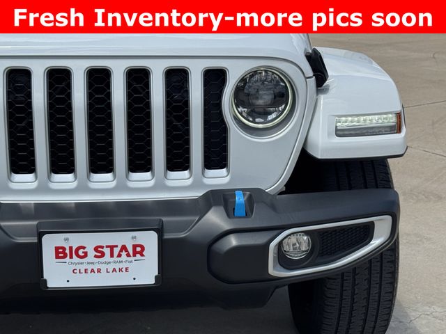 2023 Jeep Wrangler Sahara 4xe White at Emmons Autoplex