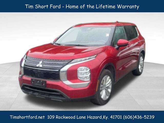 Red Diamond 2022 Mitsubishi Outlander ES FWD SUV / Crossover Front-Wheel Drive Continuously Variable Transmission