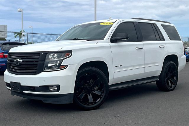 Summit White 2019 Chevrolet Tahoe Premier RWD SUV / Crossover 4X2 6-Speed Automatic Overdrive