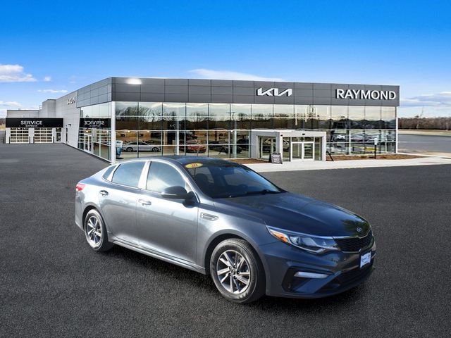 Gray 2020 Kia Optima Sedan Front-Wheel Drive 6-Speed Automatic