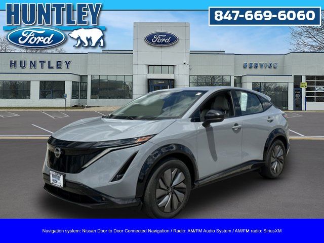 Boulder Gray Pearl 2024 Nissan Ariya SUV / Crossover All-Wheel Drive Continuously Variable Transmission