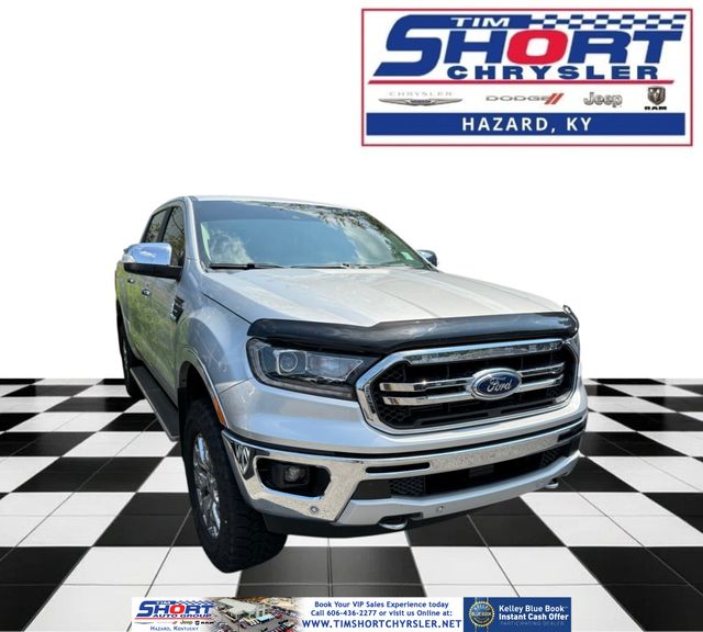 Ingot Silver 2019 Ford Ranger Pickup Truck Four-Wheel Drive Automatic