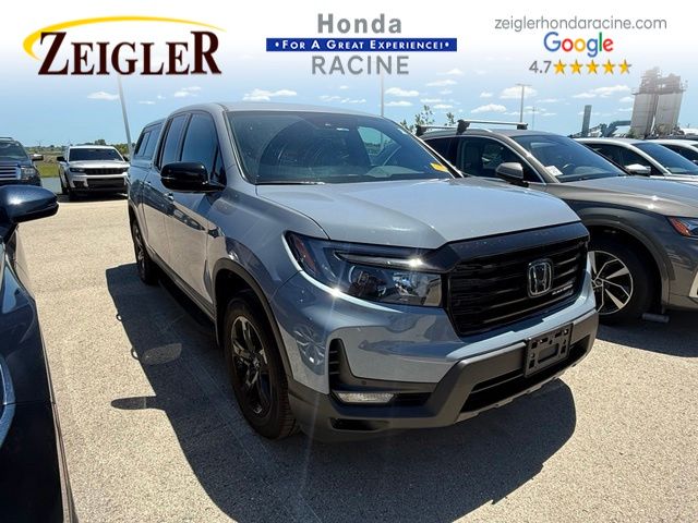 Gray 2023 Honda Ridgeline Pickup Truck All-Wheel Drive 9-Speed Automatic