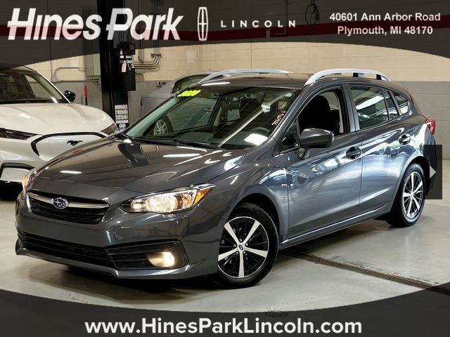 Gray Metallic 2020 Subaru Impreza Hatchback All-Wheel Drive Continuously Variable Transmission
