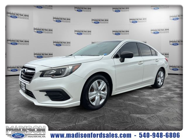 Crystal White Pearl 2019 Subaru Legacy Sedan All-Wheel Drive Continuously Variable Transmission