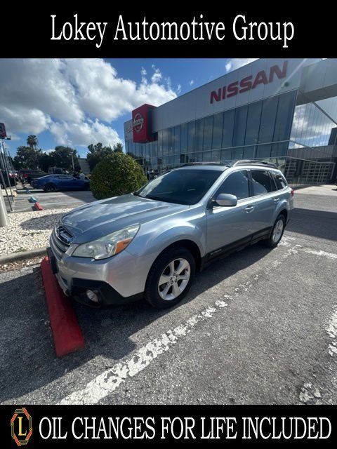 Ice Silver Metallic 2013 Subaru Outback Wagon All-Wheel Drive 5-Speed Automatic