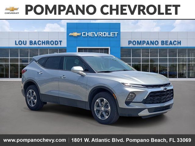 Sterling Gray Metallic 2025 Chevrolet Blazer SUV / Crossover 9-Speed Automatic Overdrive