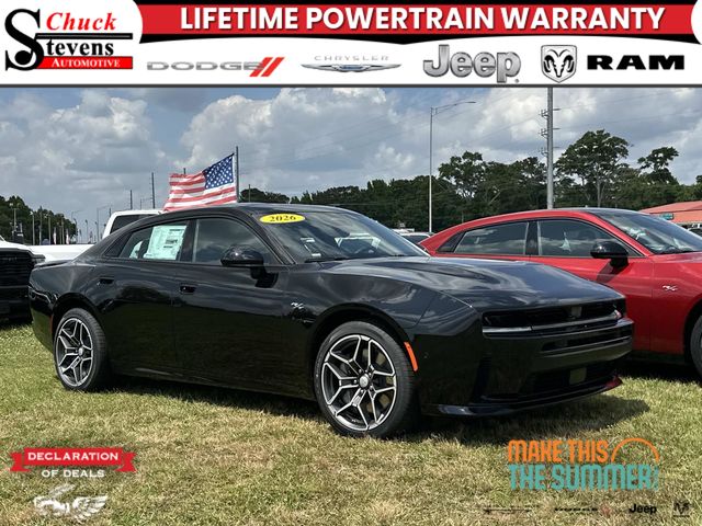 Diamond Black Crystal Pearlcoat 2026 Dodge Charger Sedan All-Wheel Drive 8-Speed Automatic