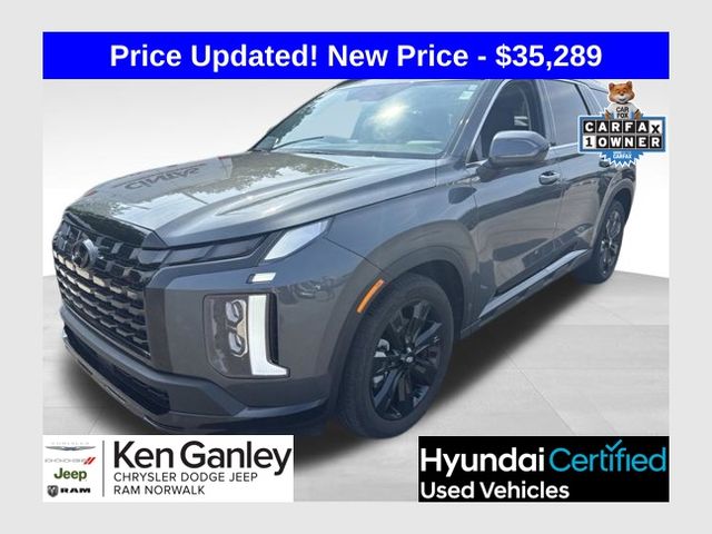 Gray (Steel Graphite) 2024 Hyundai Palisade SUV / Crossover All-Wheel Drive 8-Speed Automatic