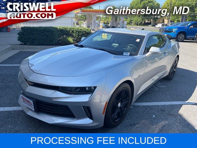 Silver Ice Metallic 2018 Chevrolet Camaro 2LT Coupe RWD Coupe Rear-Wheel Drive 8-Speed Automatic