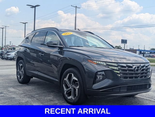 Portofino Gray 2022 Hyundai Tucson SUV / Crossover All-Wheel Drive 8-Speed Automatic