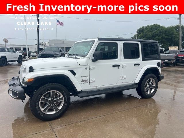 2019 Jeep Wrangler Unlimited Sahara White at Big Star Chrysler Jeep Dodge Ram 