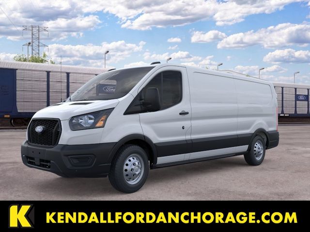 Oxford White 2026 Ford Transit Cargo Van All-Wheel Drive 