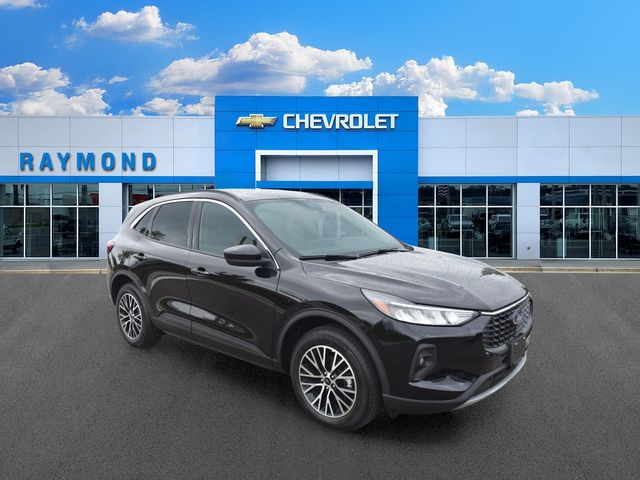 Black Metallic 2024 Ford Escape Hybrid Plug-in SUV / Crossover Front-Wheel Drive Continuously Variable Transmission