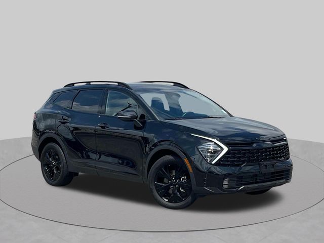 Ebony Black 2025 Kia Sportage SUV / Crossover All-Wheel Drive 8-Speed Automatic