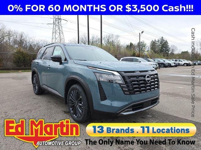 Teal 2026 Nissan Pathfinder SL 4WD SUV / Crossover All-Wheel Drive 9-Speed Automatic