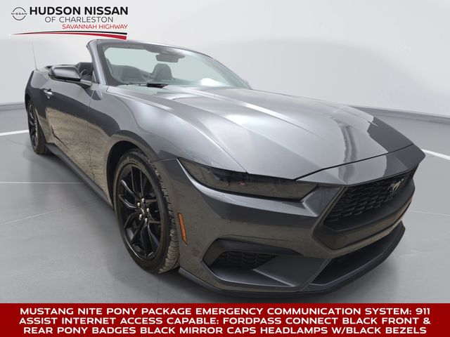 Gray Metallic 2025 Ford Mustang Convertible Rear-Wheel Drive Automatic