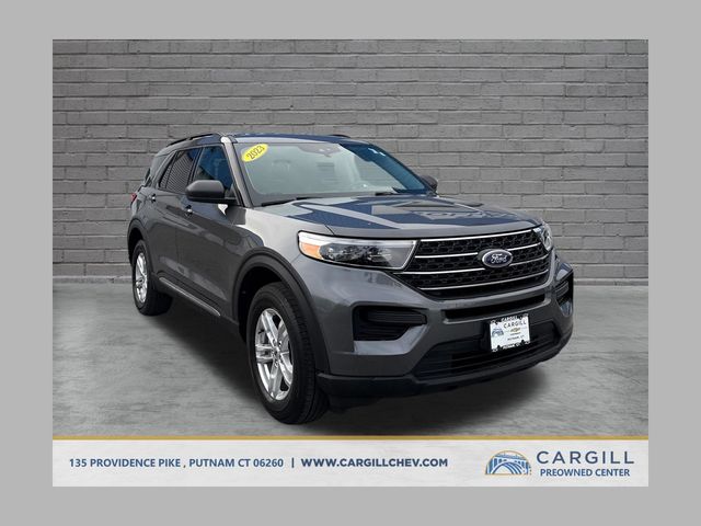 Gray Metallic 2023 Ford Explorer SUV / Crossover All-Wheel Drive Automatic