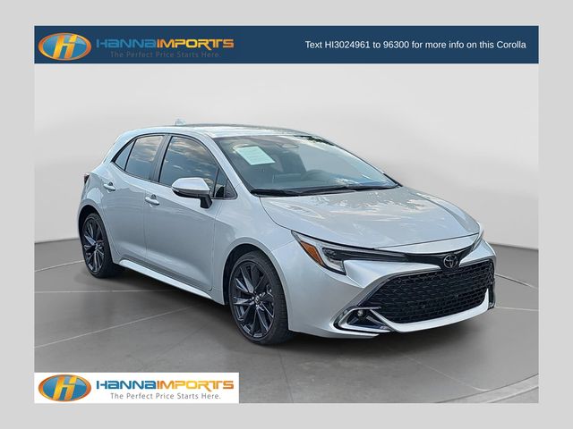 Classic Silver Metallic 2024 Toyota Corolla Hatchback Hatchback Front-Wheel Drive Continuously Variable Transmission