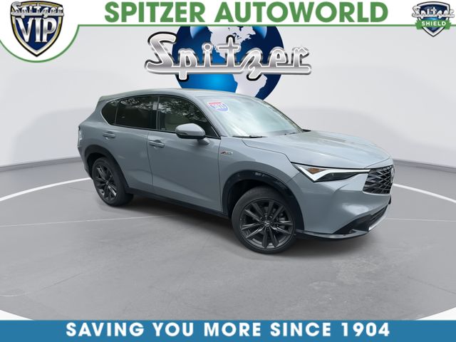 2025 Acura ADX A-Spec Package Gray at Spitzer Acura
