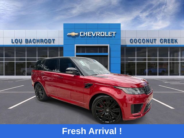 Red 2019 Land Rover Range Rover Sport SUV / Crossover All-Wheel Drive 8-Speed Automatic