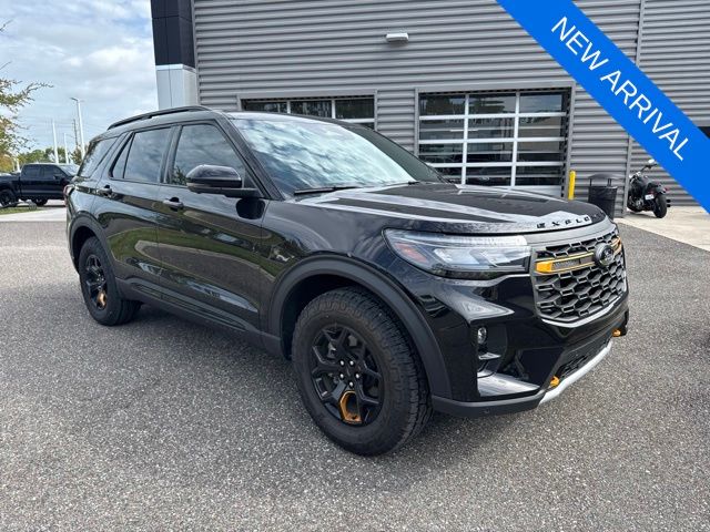 Agate Black Metallic 2026 Ford Explorer SUV / Crossover All-Wheel Drive Automatic