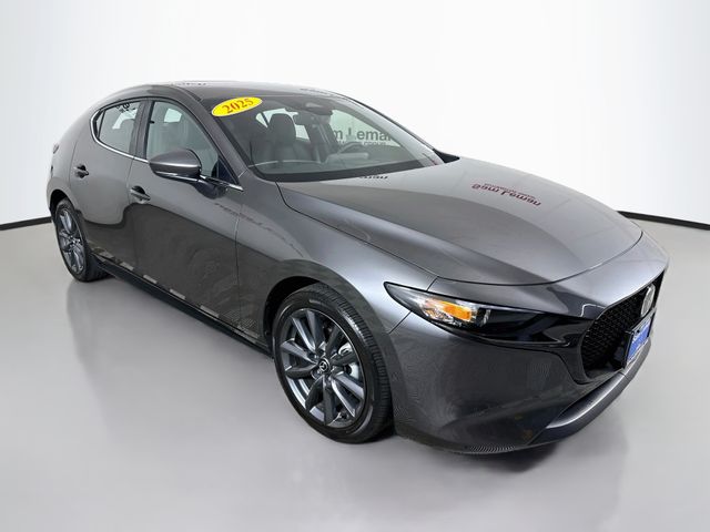 Machine Gray Metallic 2025 Mazda MAZDA3 Hatchback Front-Wheel Drive 6-Speed Automatic