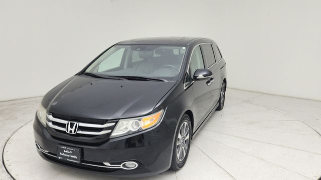 Crystal Black Pearl 2015 Honda Odyssey Touring Elite FWD Minivan Front-Wheel Drive 6-Speed Automatic
