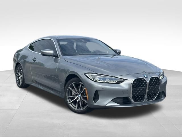Skyscraper Gray Metallic 2024 BMW 4 Series Coupe All-Wheel Drive 8-Speed Automatic
