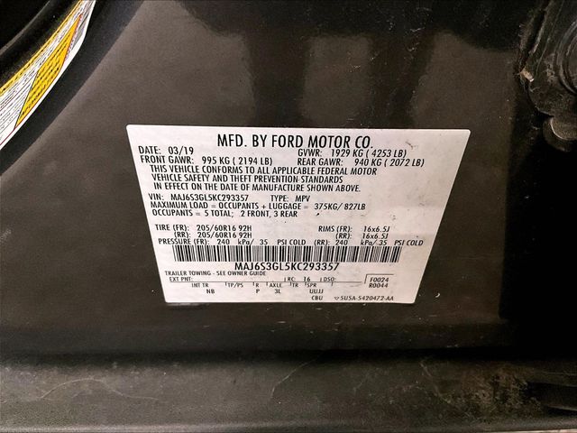 2019 Ford EcoSport SE Gray at Rochrich Mazda