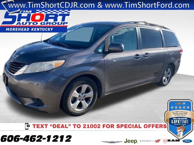 Predawn Gray Mica 2011 Toyota Sienna 7-Passenger V6 FWD Minivan Front-Wheel Drive 6-Speed Automatic Overdrive