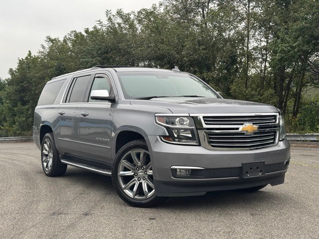 Gray (Satin Steel Metallic) 2018 Chevrolet Suburban SUV / Crossover Four-Wheel Drive 6-Speed Automatic Overdrive