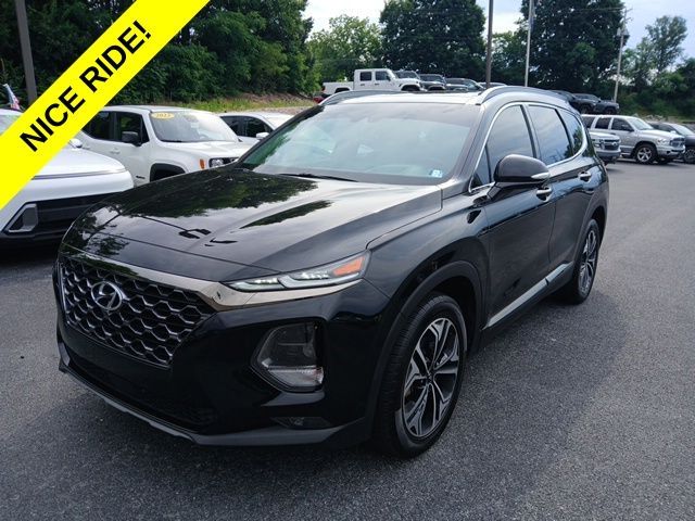 Twilight Black 2020 Hyundai Santa Fe SUV / Crossover All-Wheel Drive 8-Speed Automatic