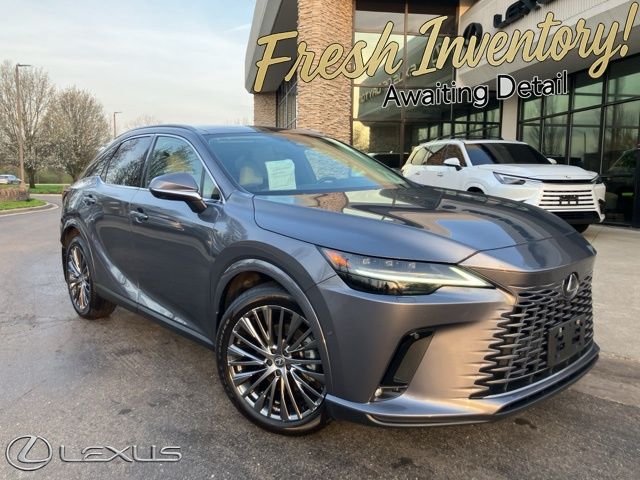 Nebula Gray Pearl 2023 Lexus RX Hybrid 350h Luxury AWD SUV / Crossover All-Wheel Drive Continuously Variable Transmission