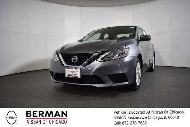 Gray (Gun Metallic) 2019 Nissan Sentra SV FWD Sedan Front-Wheel Drive Continuously Variable Transmission
